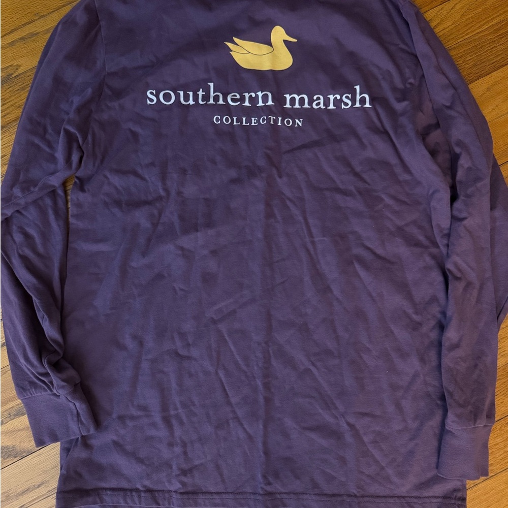 Southern Marsh Purple Long Sleeve Shirt